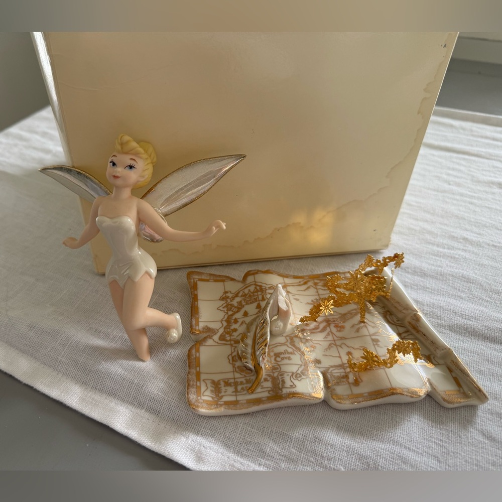 Lenox Tinkerbell Figurine with Gold Accents